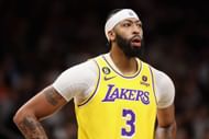 Anthony Davis of the Los Angeles Lakers